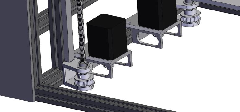SolidCore CoreXY 200x300 带隐形 XY 安装座