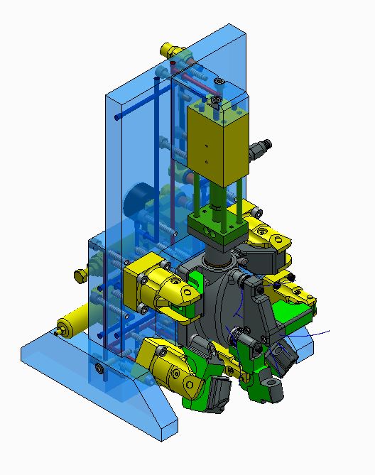 液压检漏仪3D数模图纸+x_t+stp格式