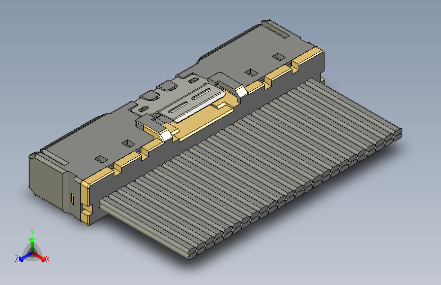 MCIO Pull Tab Type 24X-STR