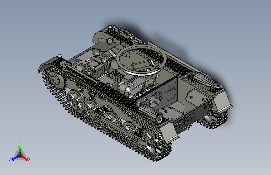 1号坦克Sd.Kfz。 101 Panzerkampfwagen I 第 1 部分