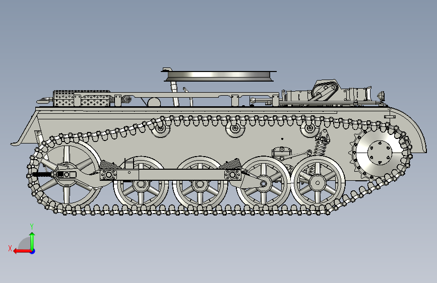 1号坦克Sd.Kfz。 101 Panzerkampfwagen I 第 1 部分