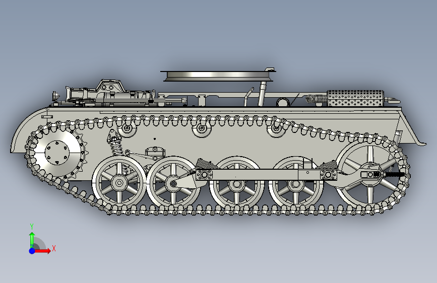 1号坦克Sd.Kfz。 101 Panzerkampfwagen I 第 1 部分