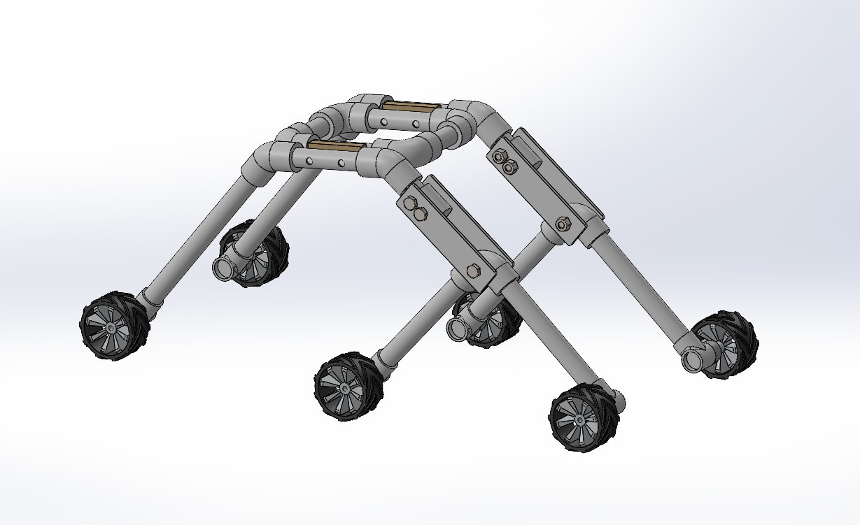 火星车结构原型3D图