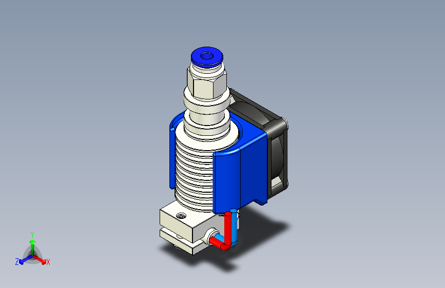 热端E3D-V6_175-300 主视图