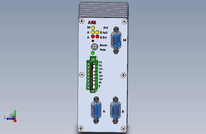 ABB PLC RLM01 3BDZ000398R1