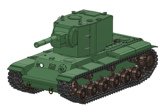 KV-2型1940年式重型坦克