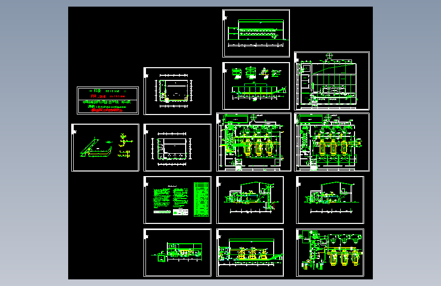 锅炉房设计图纸