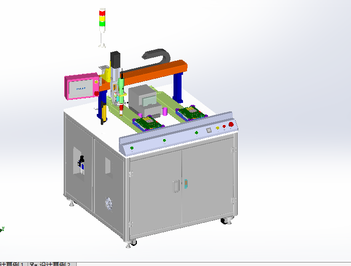双Y轴吸气式锁螺丝机