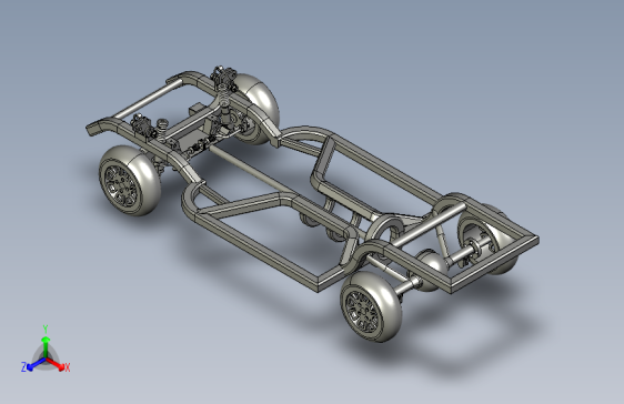 车架底盘chassis-car-1 2 STP