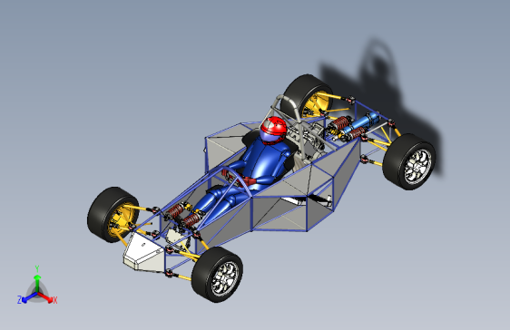 车架底盘formula-junior-chassis-1 3 STP