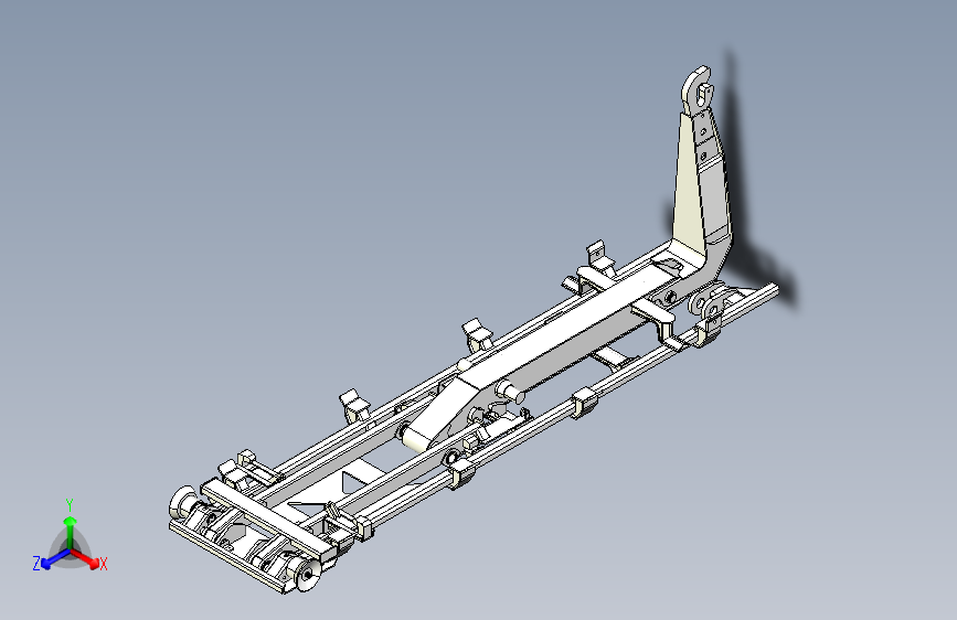 车架底盘lift-hookloader-1 1 STP