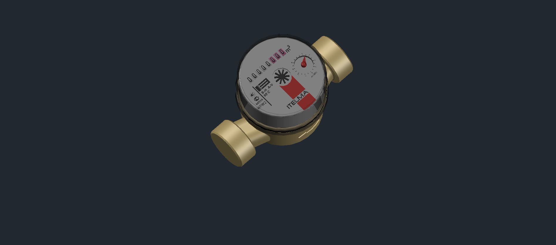 水表 WFK 和 WFW ITELMA