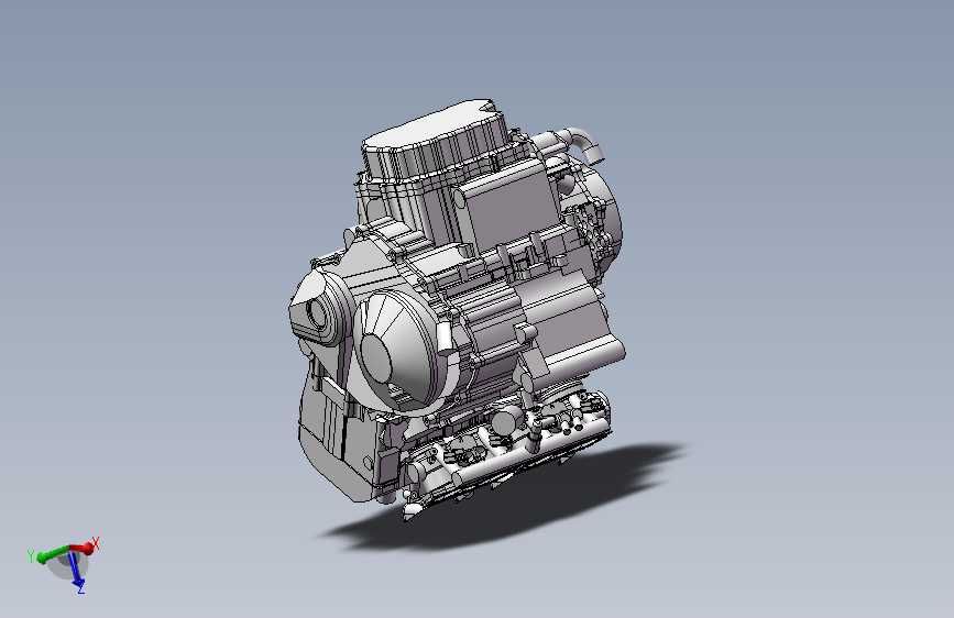 发动机三维模型