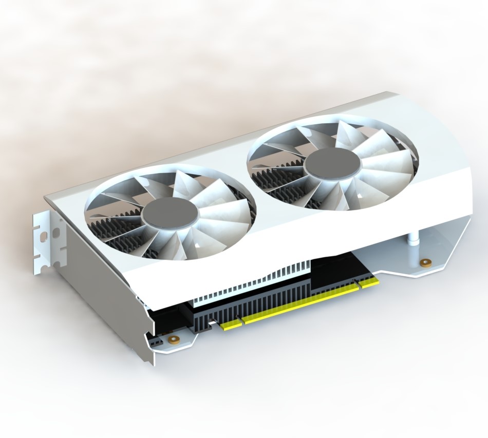 4060电脑显卡简易模型
