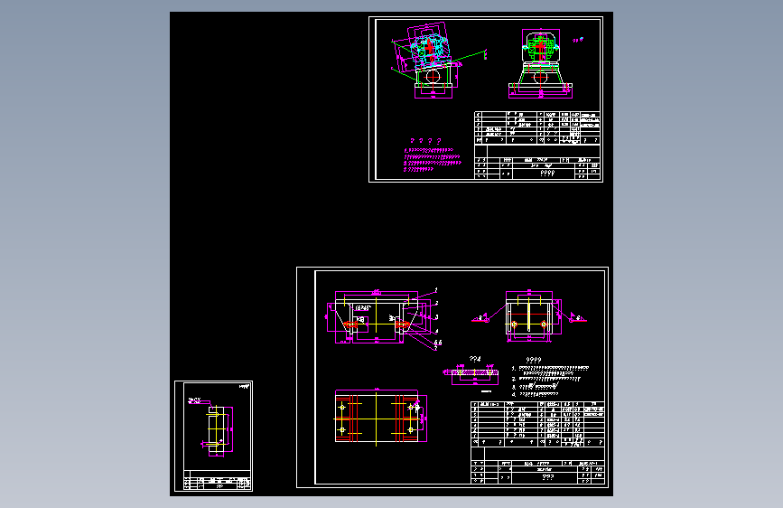 BLJ6.10.挡轮装置dwg