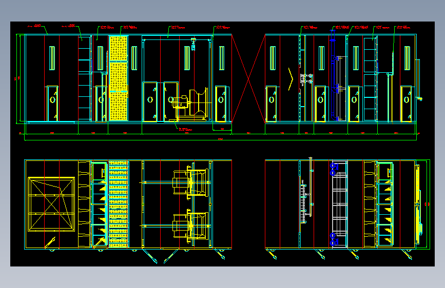 DURR净化空调图纸3DWG