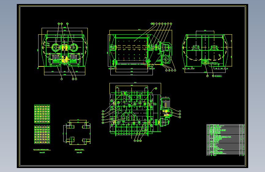 国外搅拌主机图纸js2000