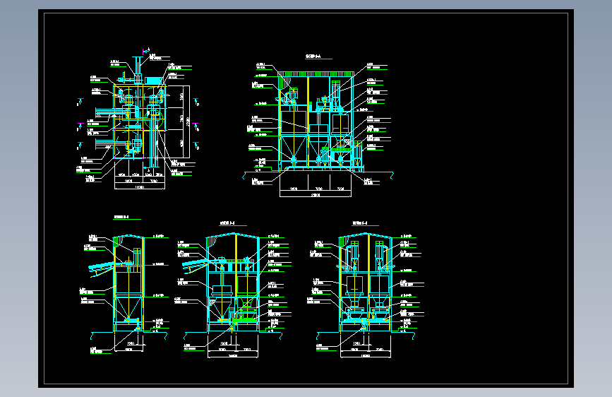 山崎重工水泥生产线Arrangement Drawing