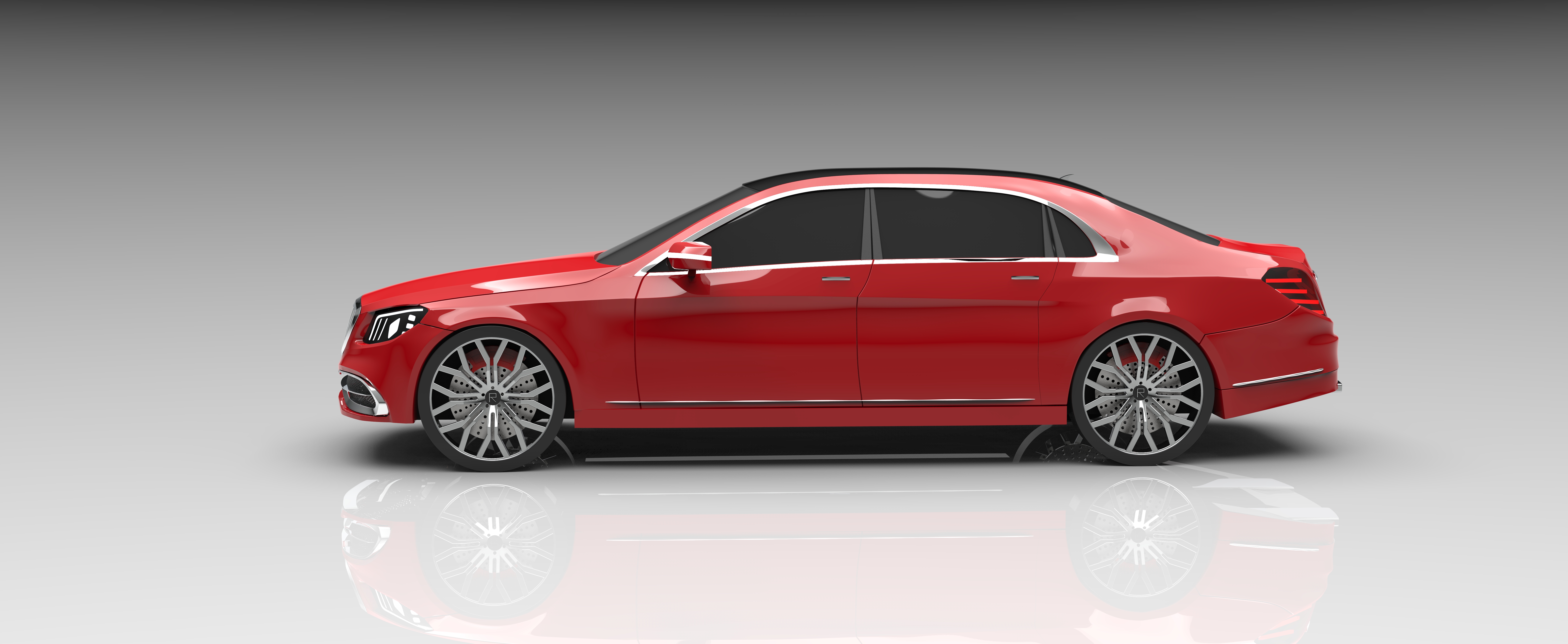 梅赛德斯-奔驰-类-迈巴赫 catia v5