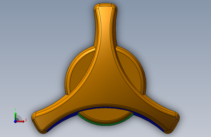CaTICs竞赛解析视频教程 3D19_TK12(SolidWorks)附件MF 正面视图