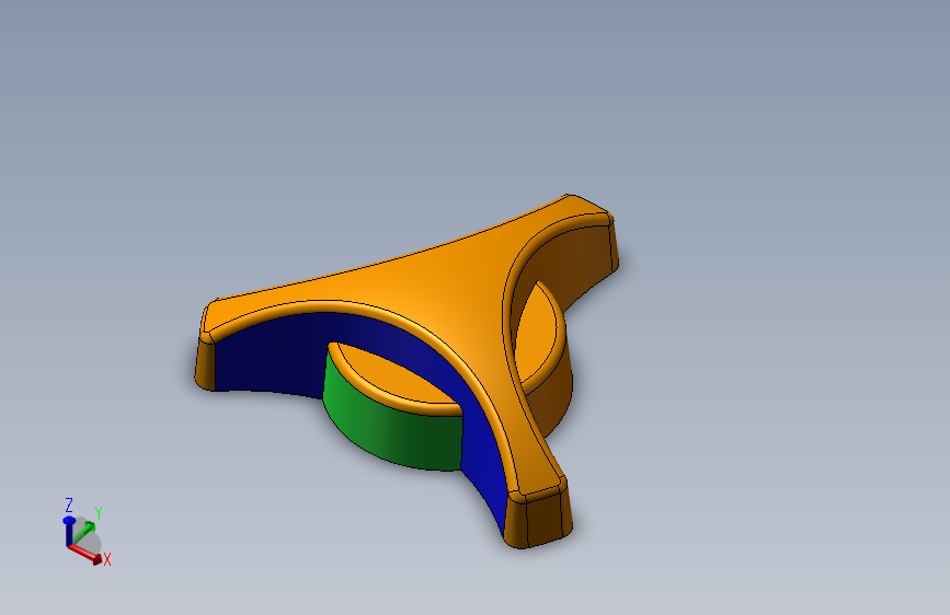CaTICs竞赛解析视频教程 3D19_TK12(SolidWorks)附件MF 主视图