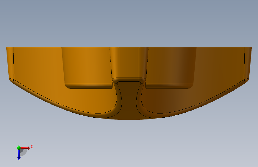 CaTICs竞赛解析视频教程 3D19_TK12(SolidWorks)附件MF 俯视图