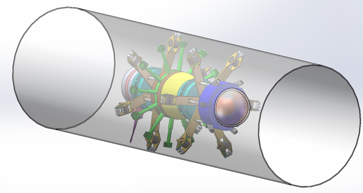 LNG管道检测机器人SW-MF