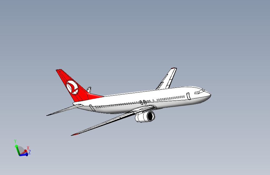 波音737-800飞机 SW16