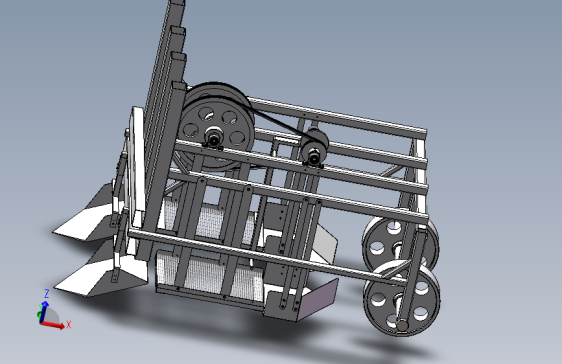 摇杆筛式花生收获机