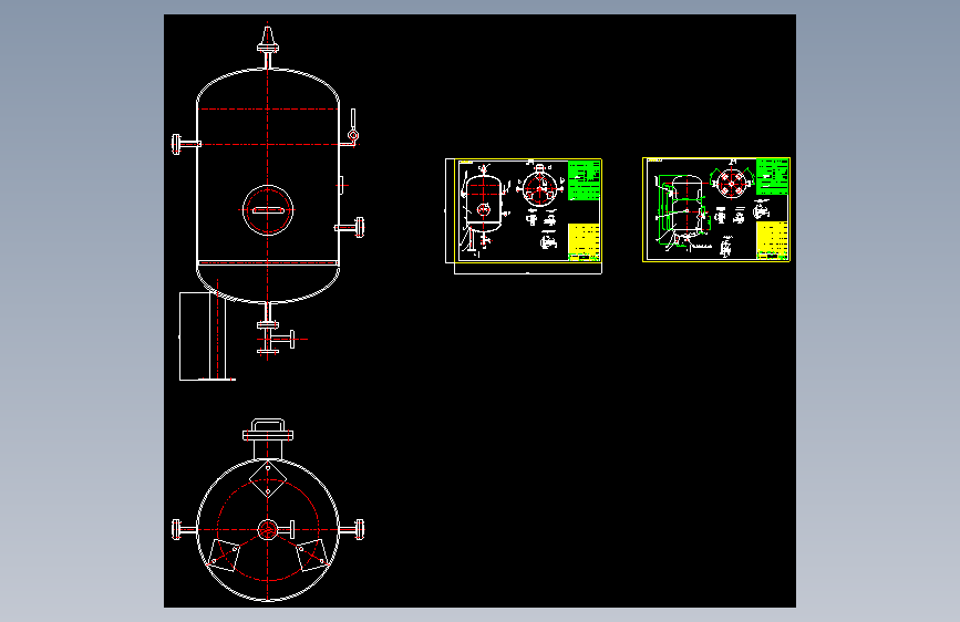 XR1-126储气罐图纸