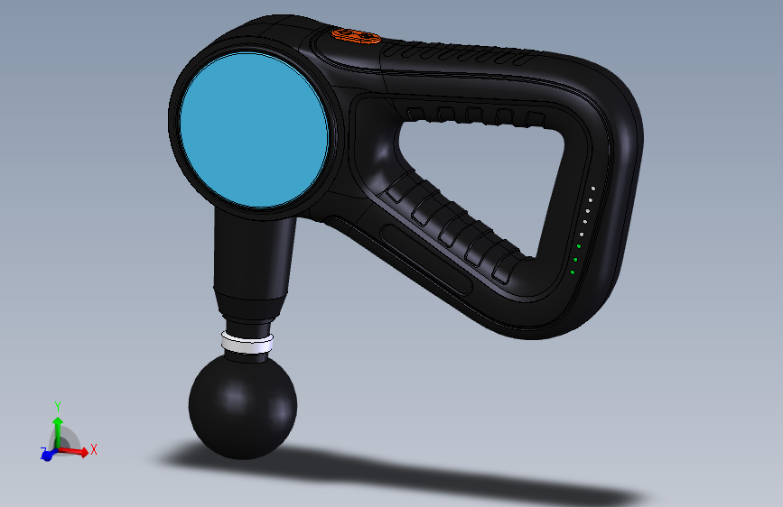 按摩枪造型模型MF