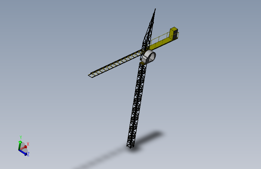 solidworks大型塔吊MF