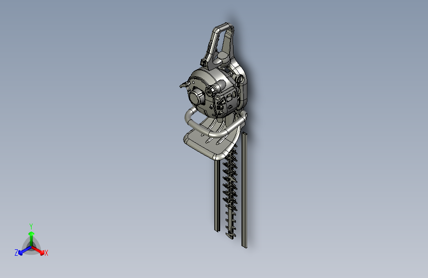 电动绿篱机Catia20