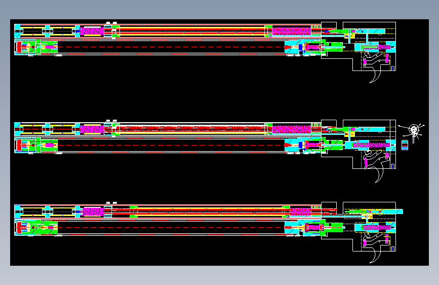 全自动PCP_AutoCAD 2004_模型图纸下载 – 懒石网
