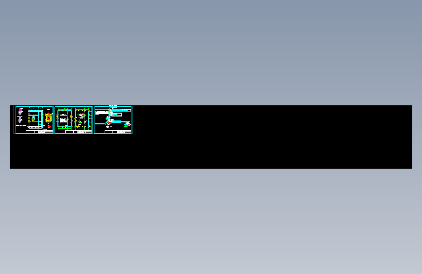 铜钳矿排架结构锅炉房基础图_dwg