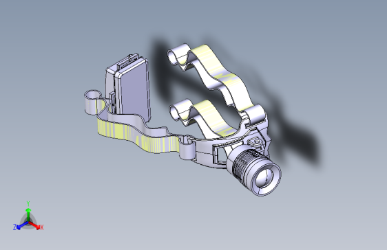 加固变焦头灯Catia-MF