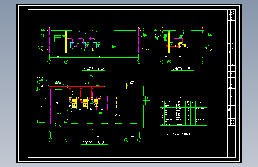 某污水处理厂（30000m3%2Fd）SBR工艺套图_AutoCAD 2000_模型图纸下载 – 懒石网