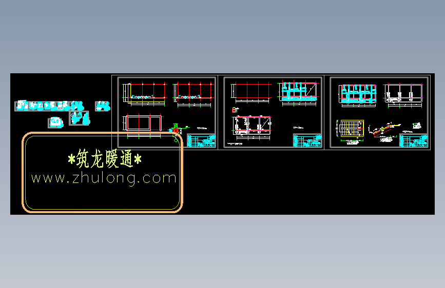 某乡镇集中供水设计全套图纸