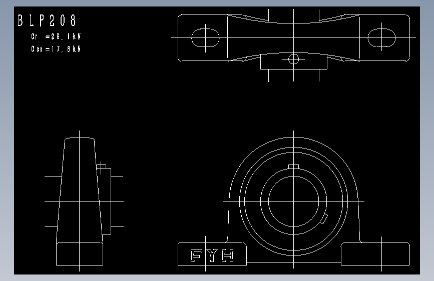 FYH轴承座-BLP型图纸下载 (1)