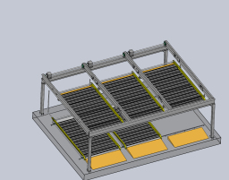 两层升降横移停车设备SW2015
