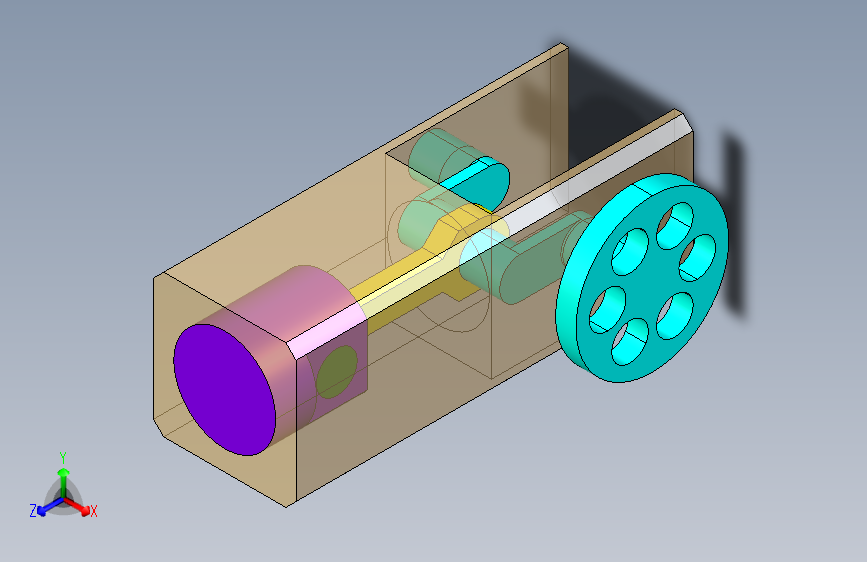 内燃机机构运动仿真Catia-MF