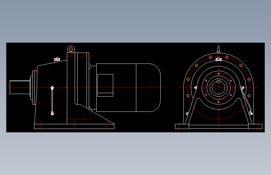 摆线减速器样图（dwg格式）
