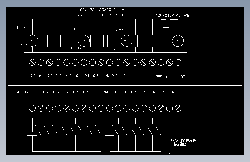 PLC接线图
