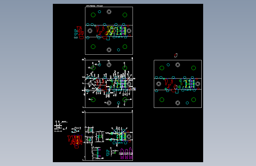 LM30 2822套韩国工厂的排样图