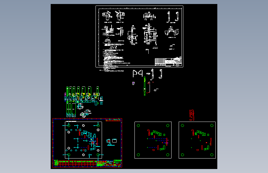Q001-1014-1w-c冷冲模图纸