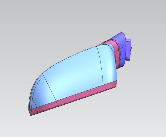 汽车后视镜3D模型图纸-MF