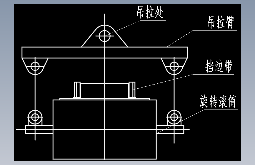挡边带专用吊拉工具