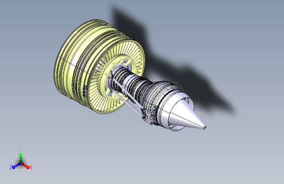 GE90涡轮风扇发动机