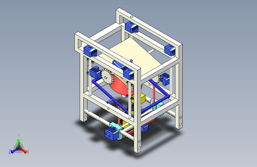 3D打印机 主视图