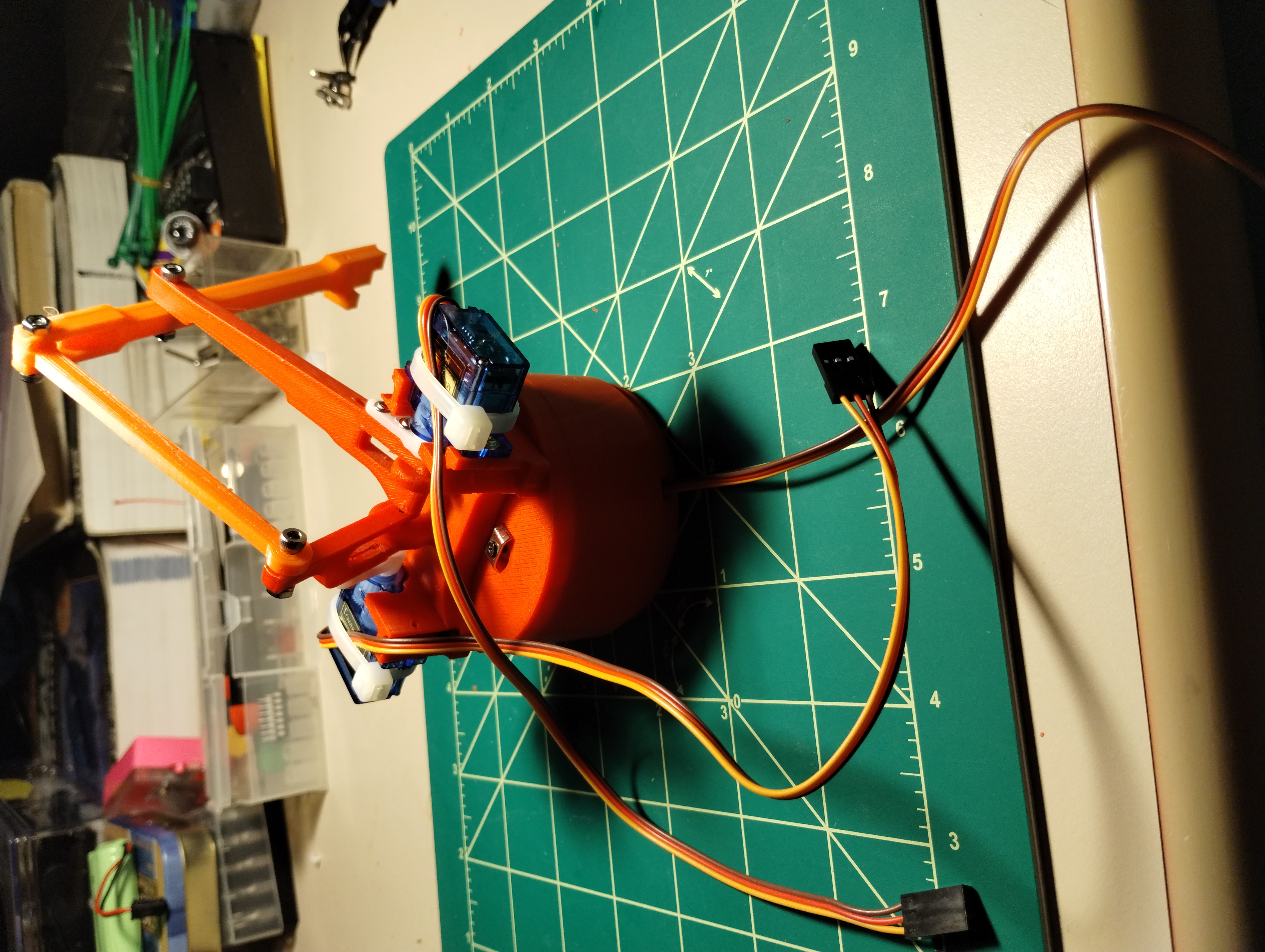 MeArm型节省空间机械臂